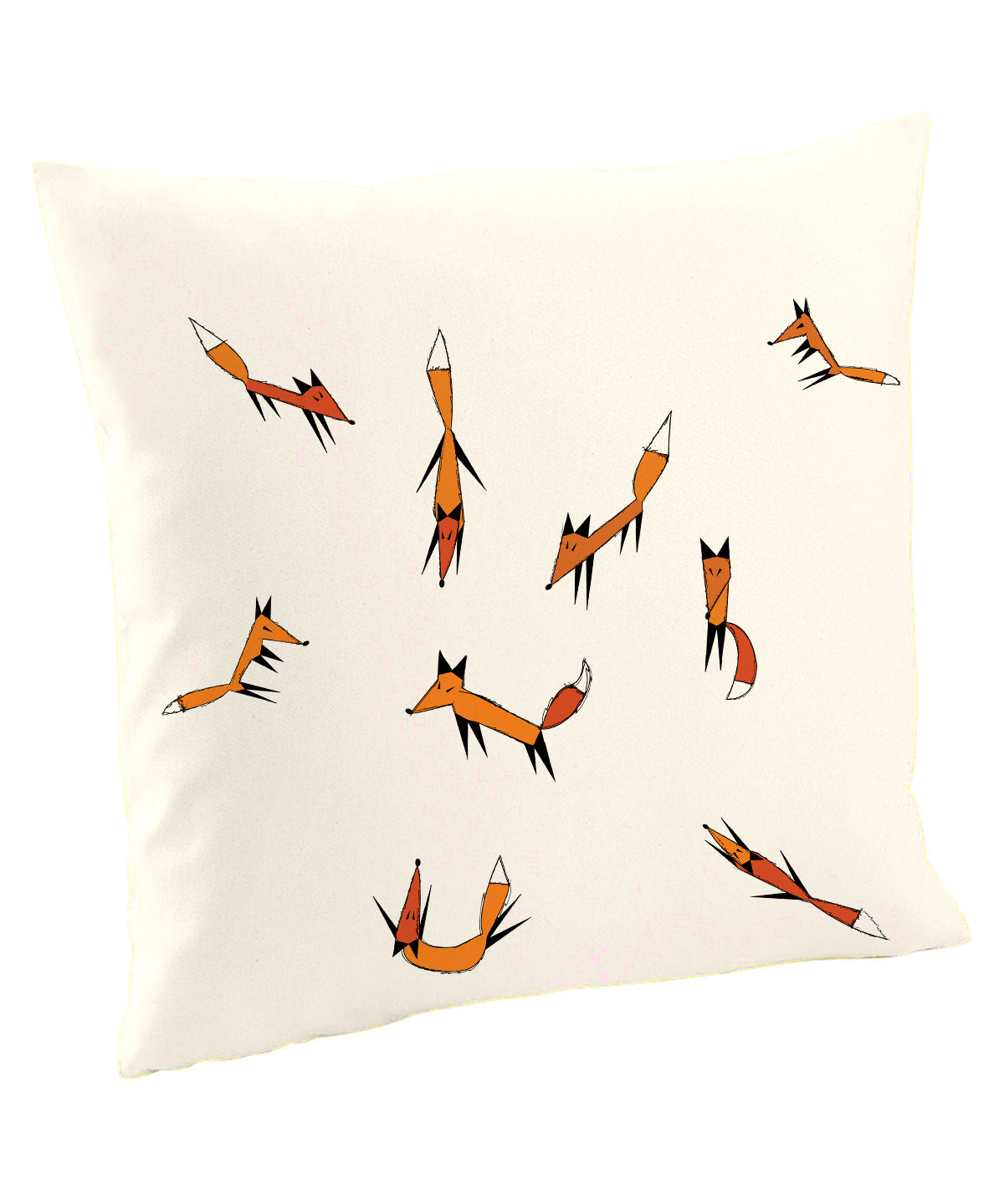 Cushion cover, fox meeting