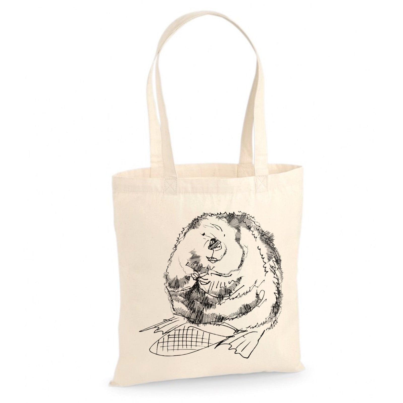 Beaver tote bag