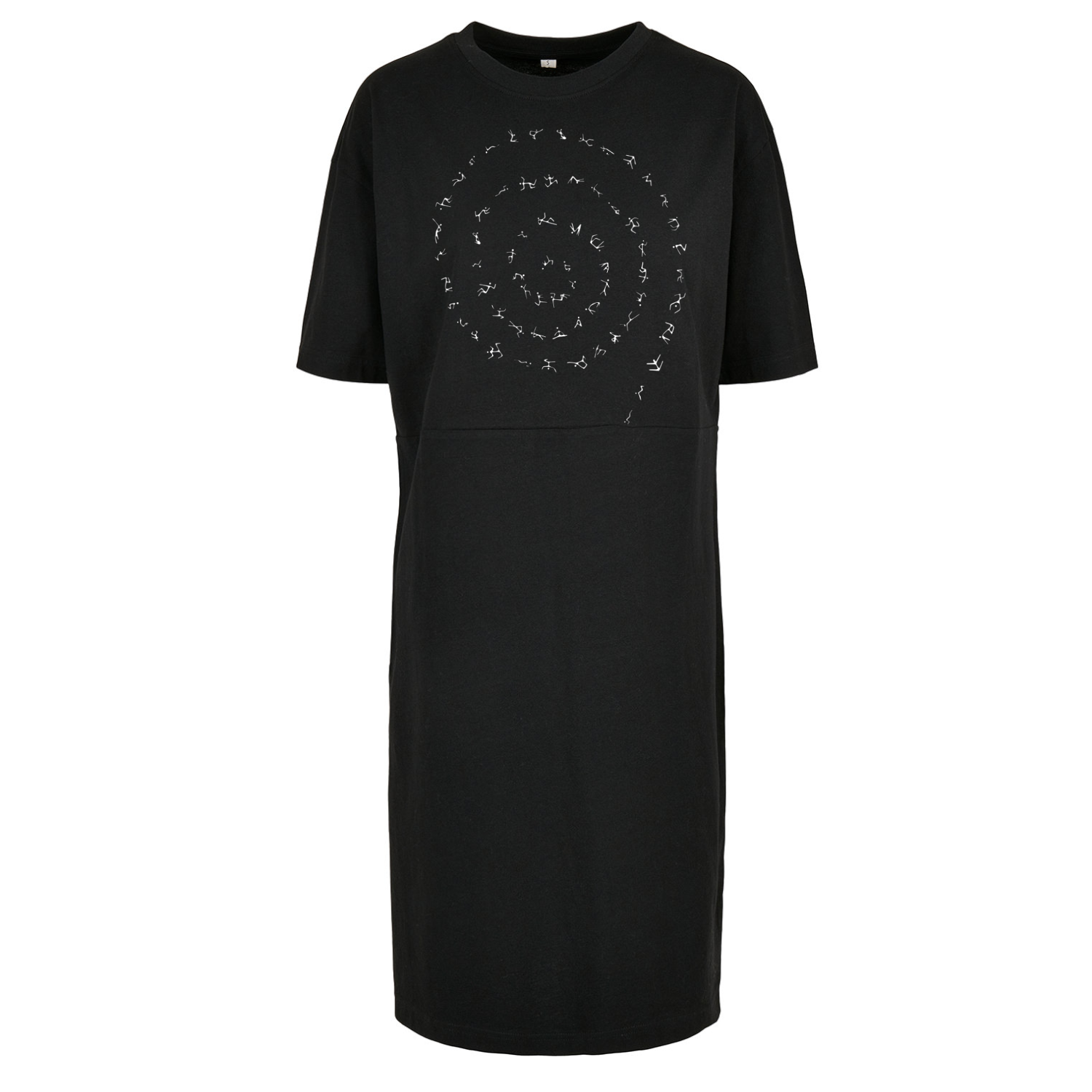 Stickmen oversized tee dress