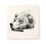 Cushion cover, sleepy bear