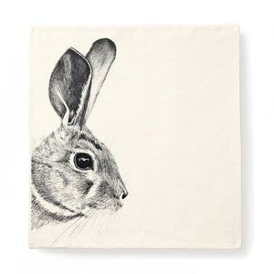 Cushion cover, Hare by Gill Pollitt