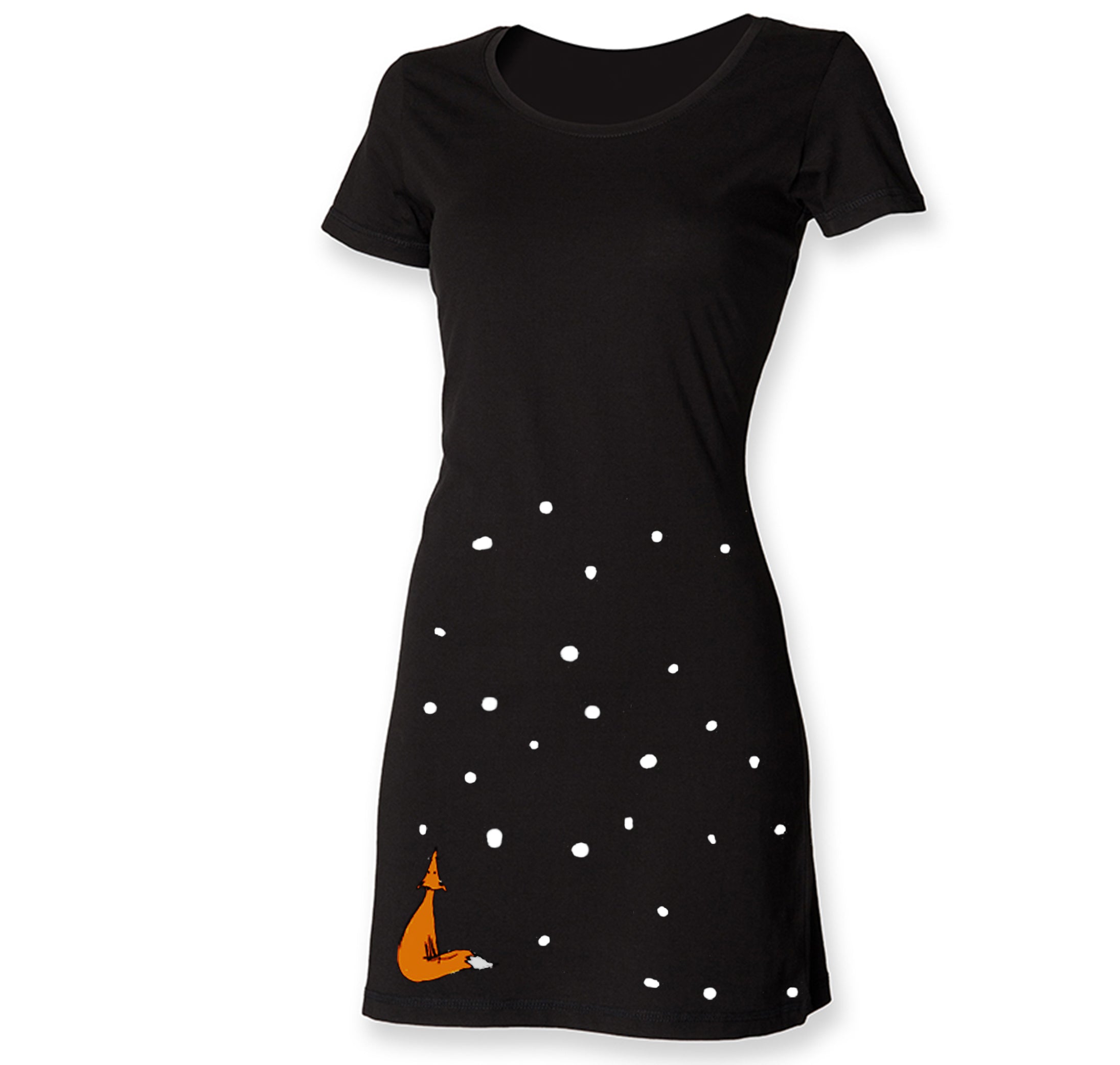 Dreamy Fox t-shirt dress