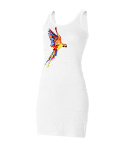 Dress - Parrot Vest Dress