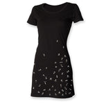 Dress - Stick Figures T-shirt Dress