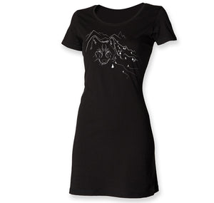 Dress - Wolf T-shirt Dress