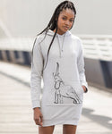 Elephant hoodie dress