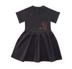 Fox in the rain girls dress