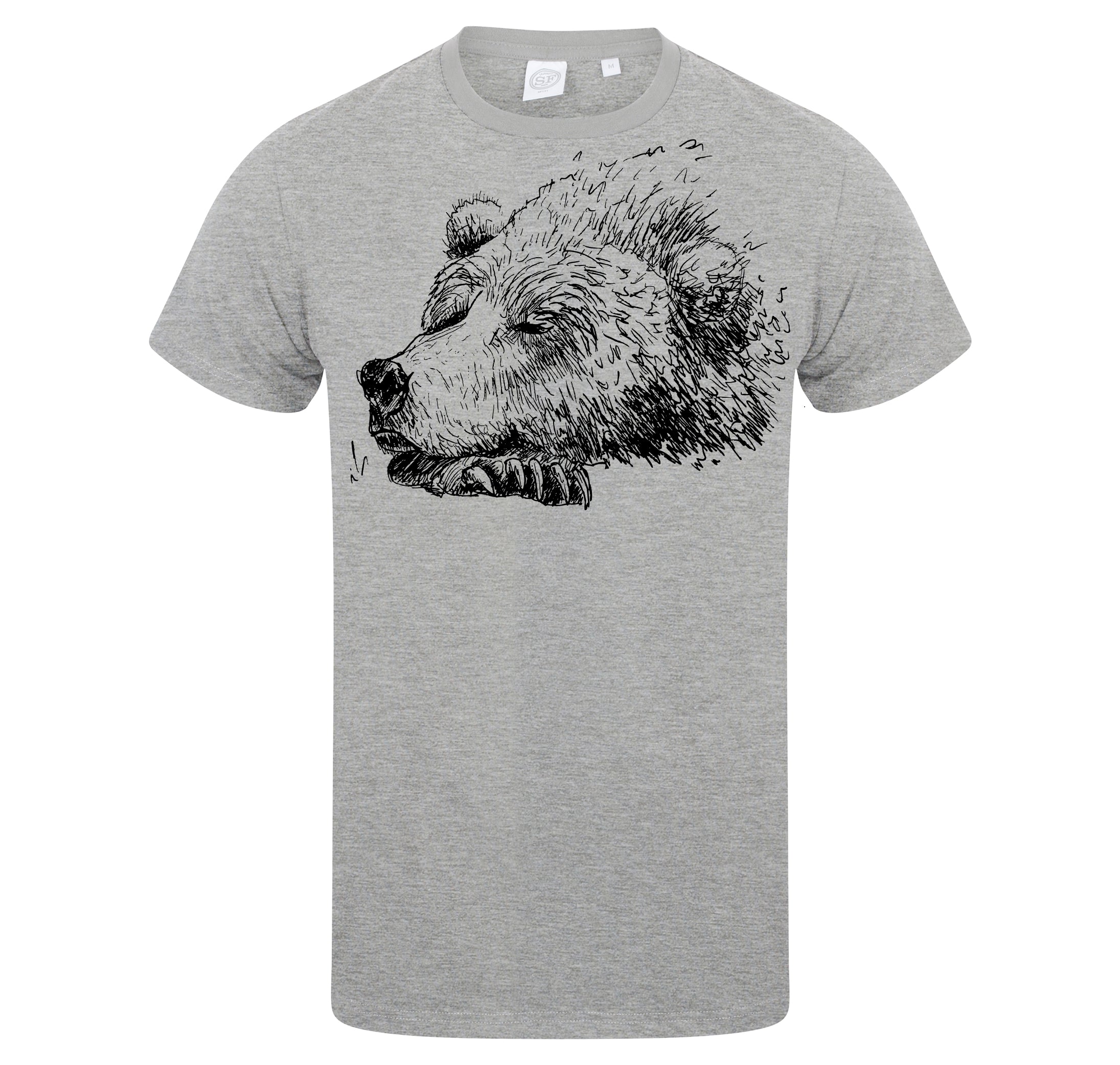 Sleepy bear men t-shirt