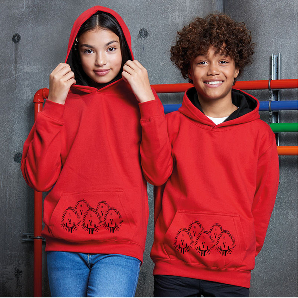 Hedgehogs kids hoodie