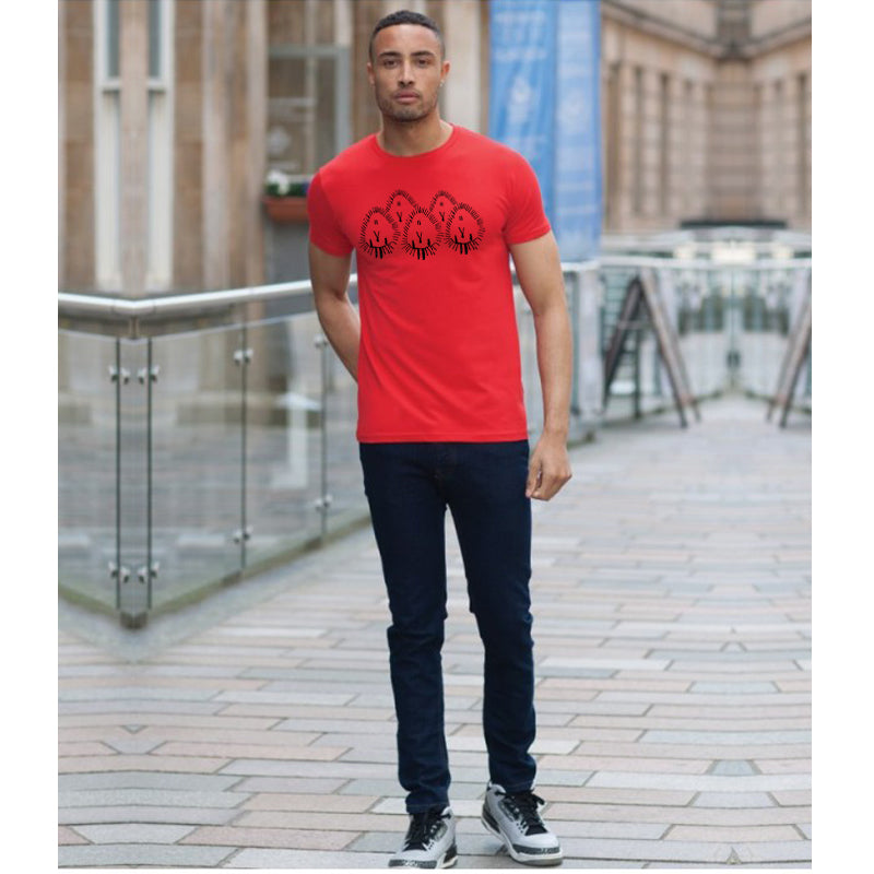 Hedgehog gang men t-shirt