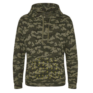 Hoodie - Camouflage Unisex Hoodie, Stickmen