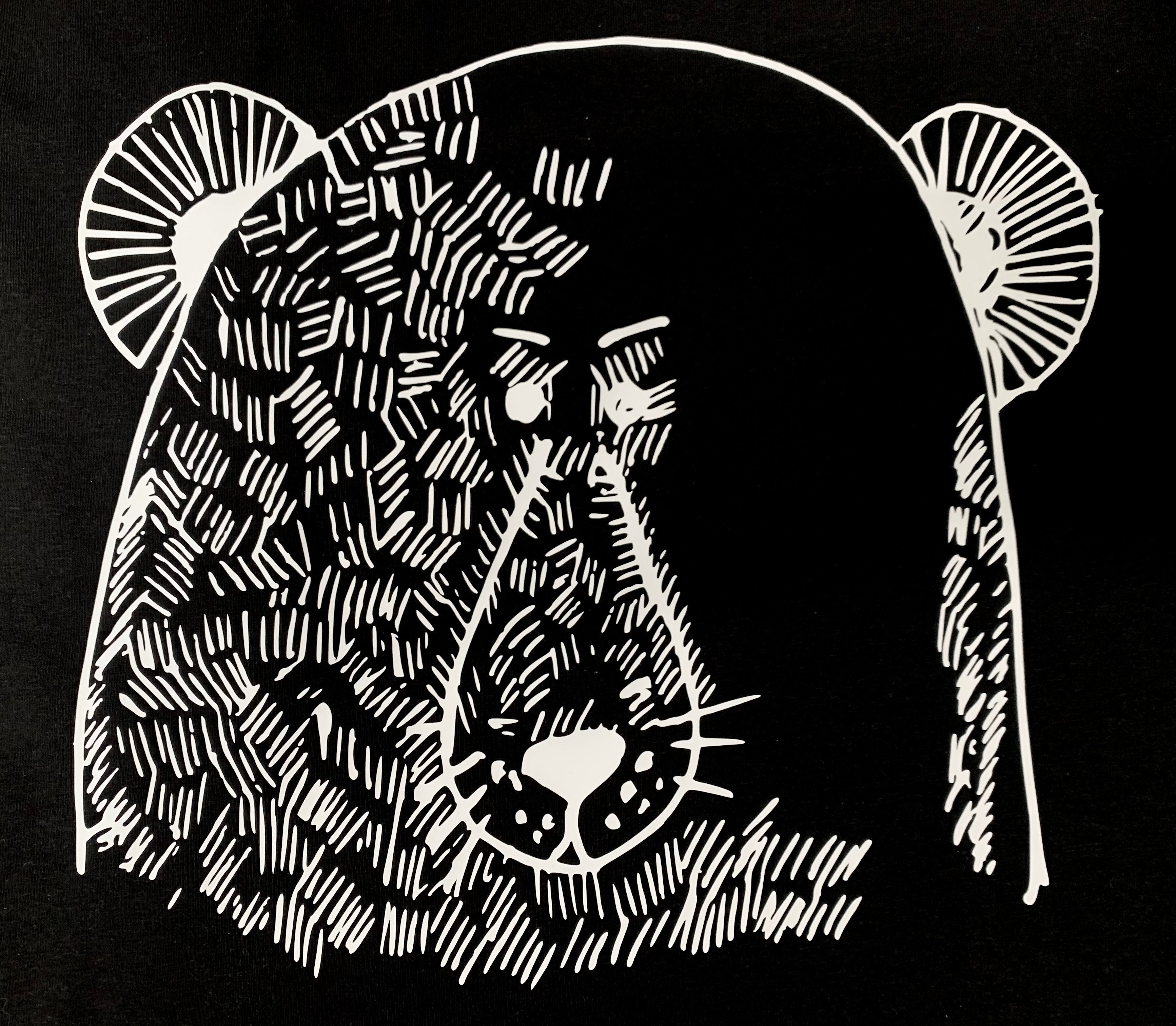 Bear face women t-shirt
