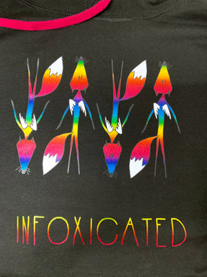 Infoxicated unisex hoodie