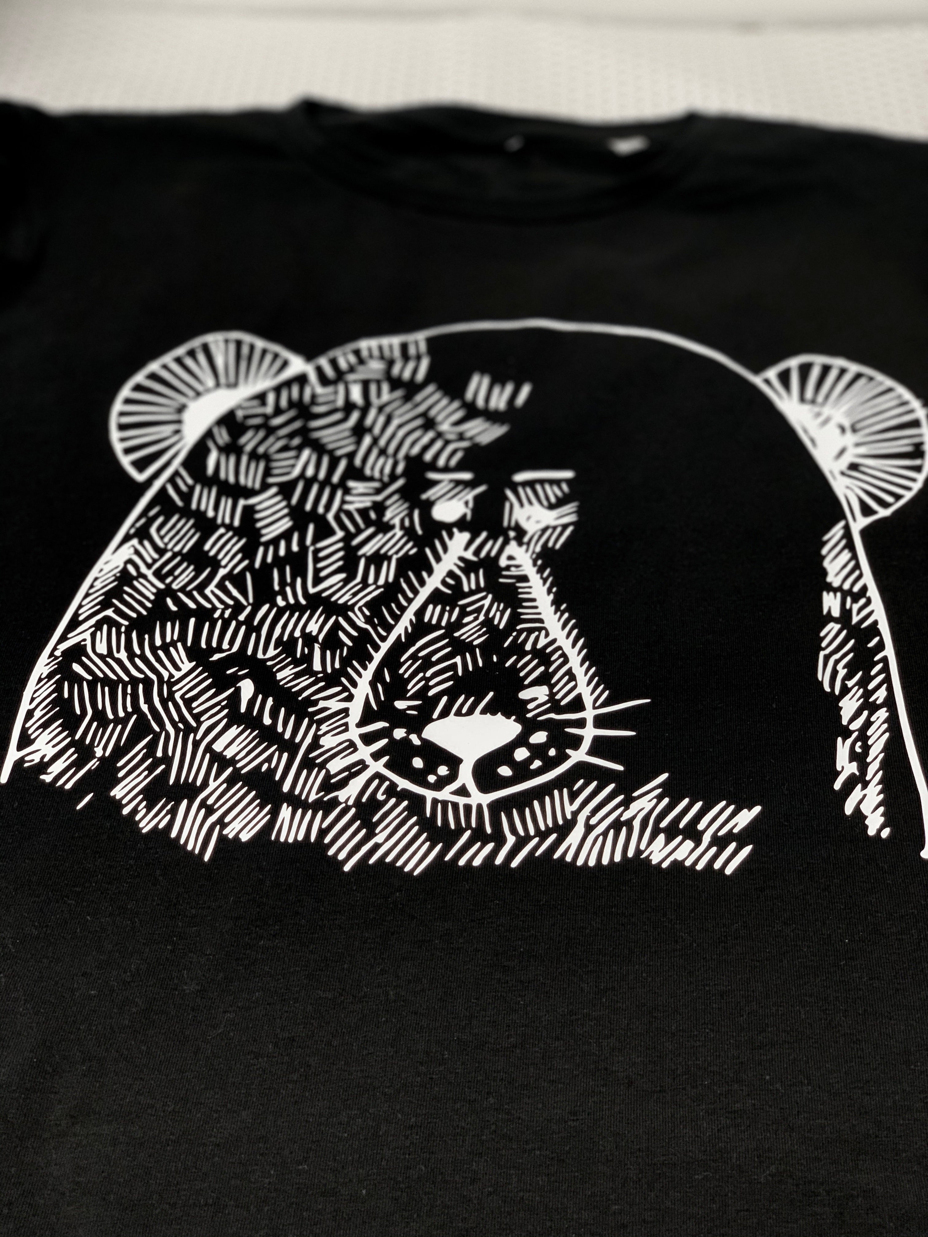 Bear face women t-shirt
