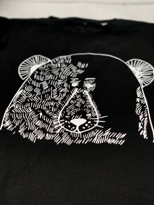 Bear face women t-shirt
