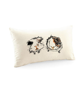 Cushion cover, guinea pigs