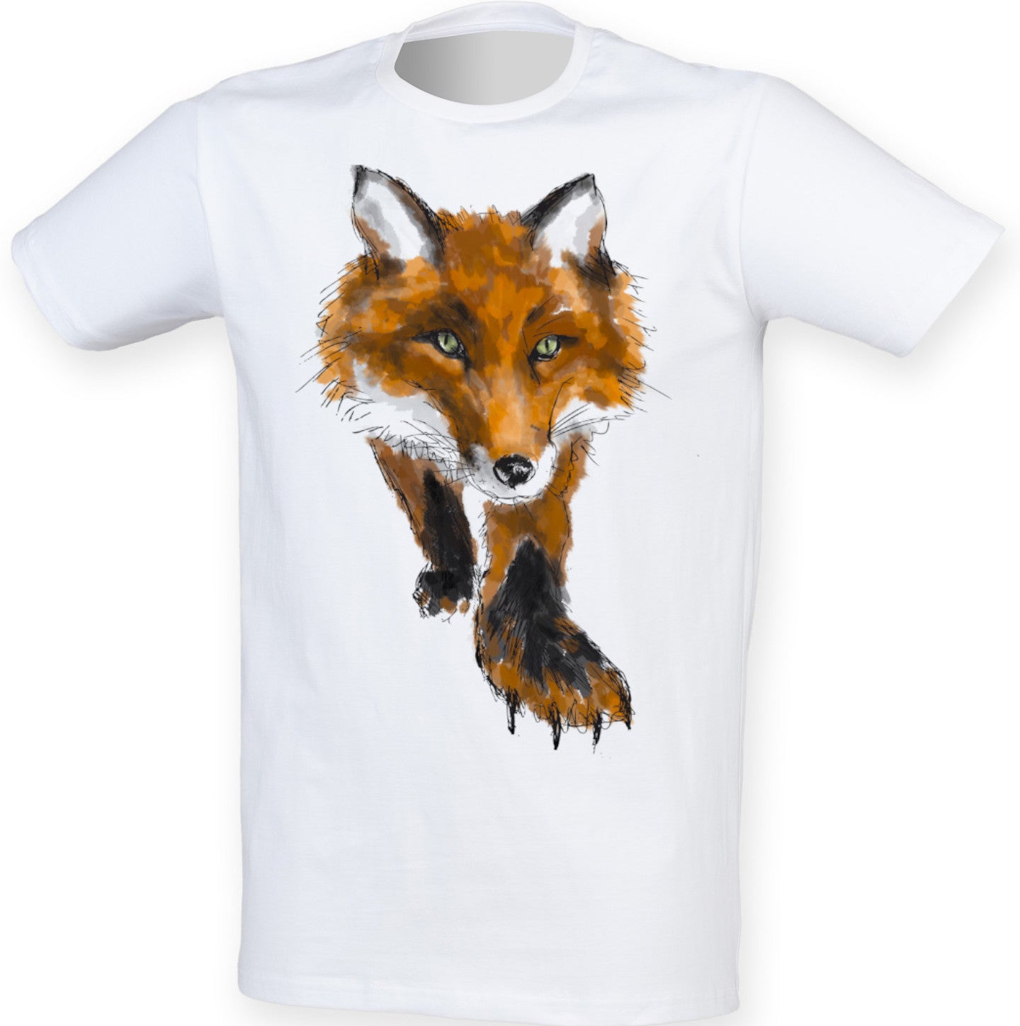 Sneaky fox men t-shirt