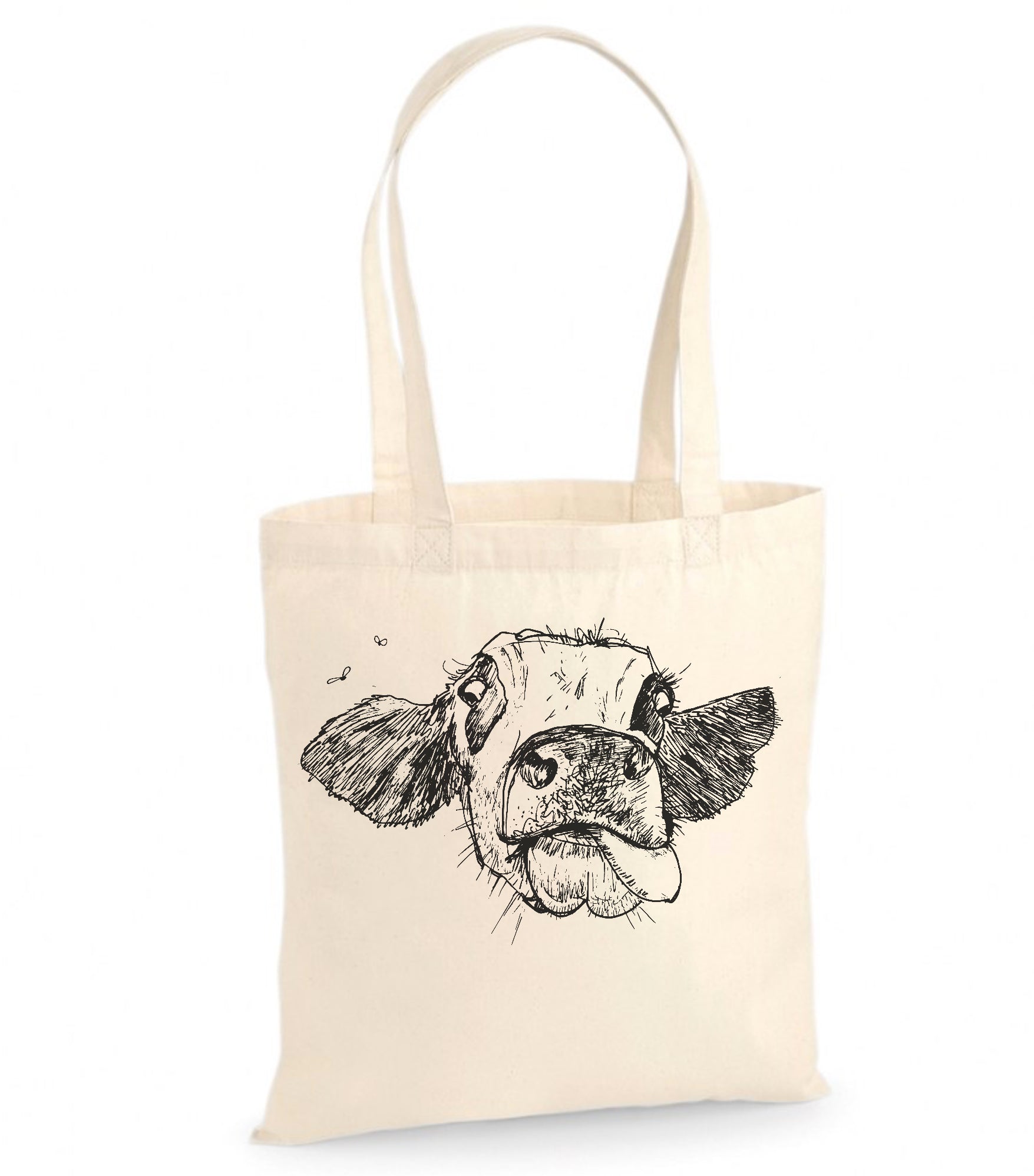 Cow tote bag