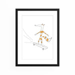 Print - Skater Fox Print