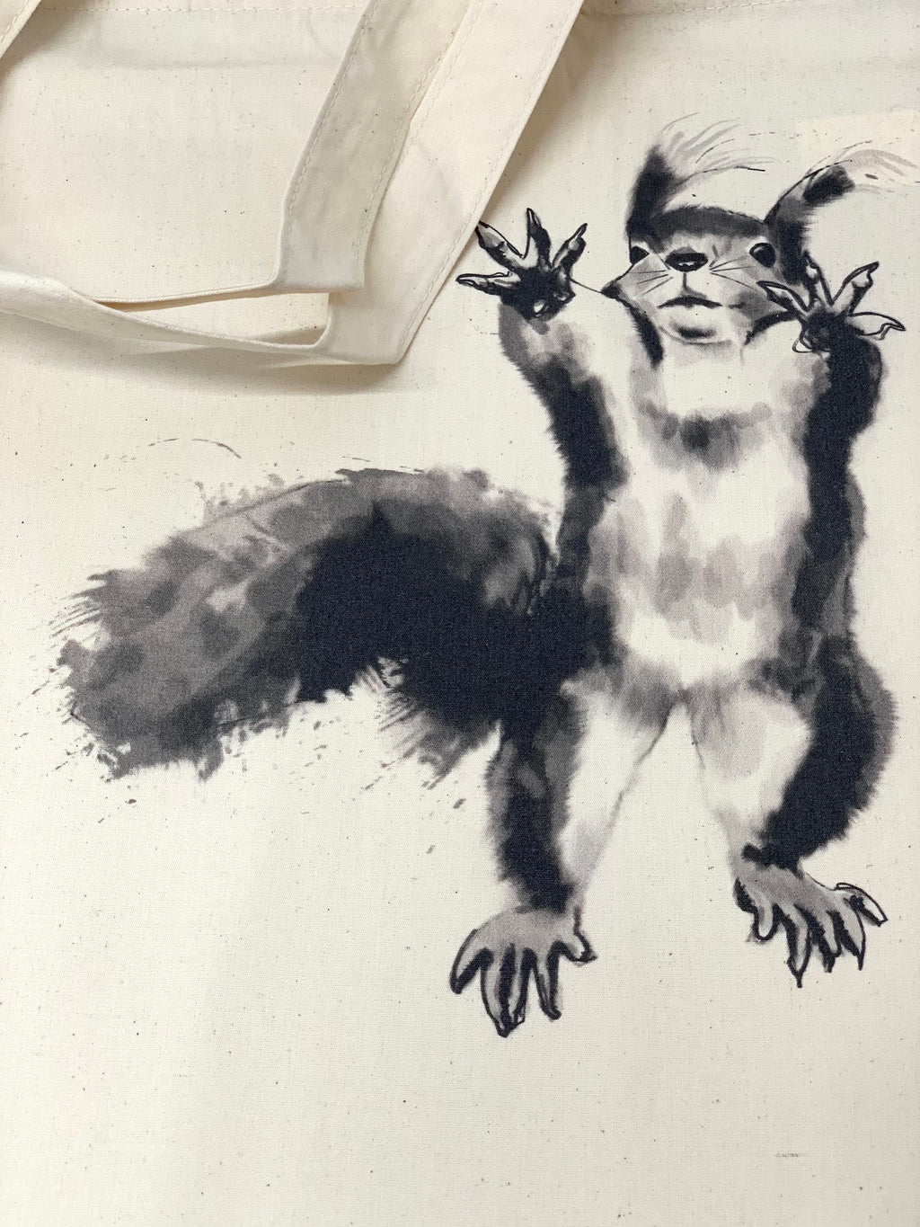 Squirrel tote bag