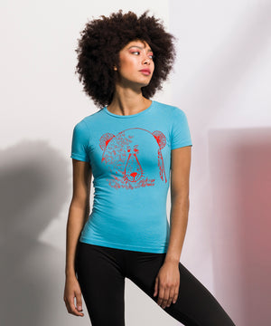 Bear face women t-shirt