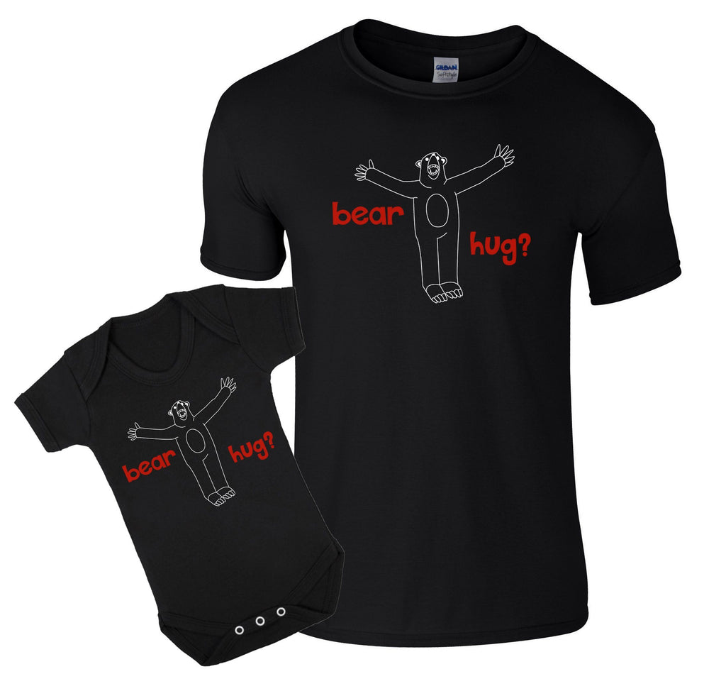 Bear hug matching t-shirt/bodysuit – ARTsy clothing