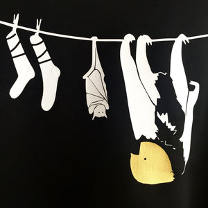 Bat Sloth Socks jumper-ARTsy clothing