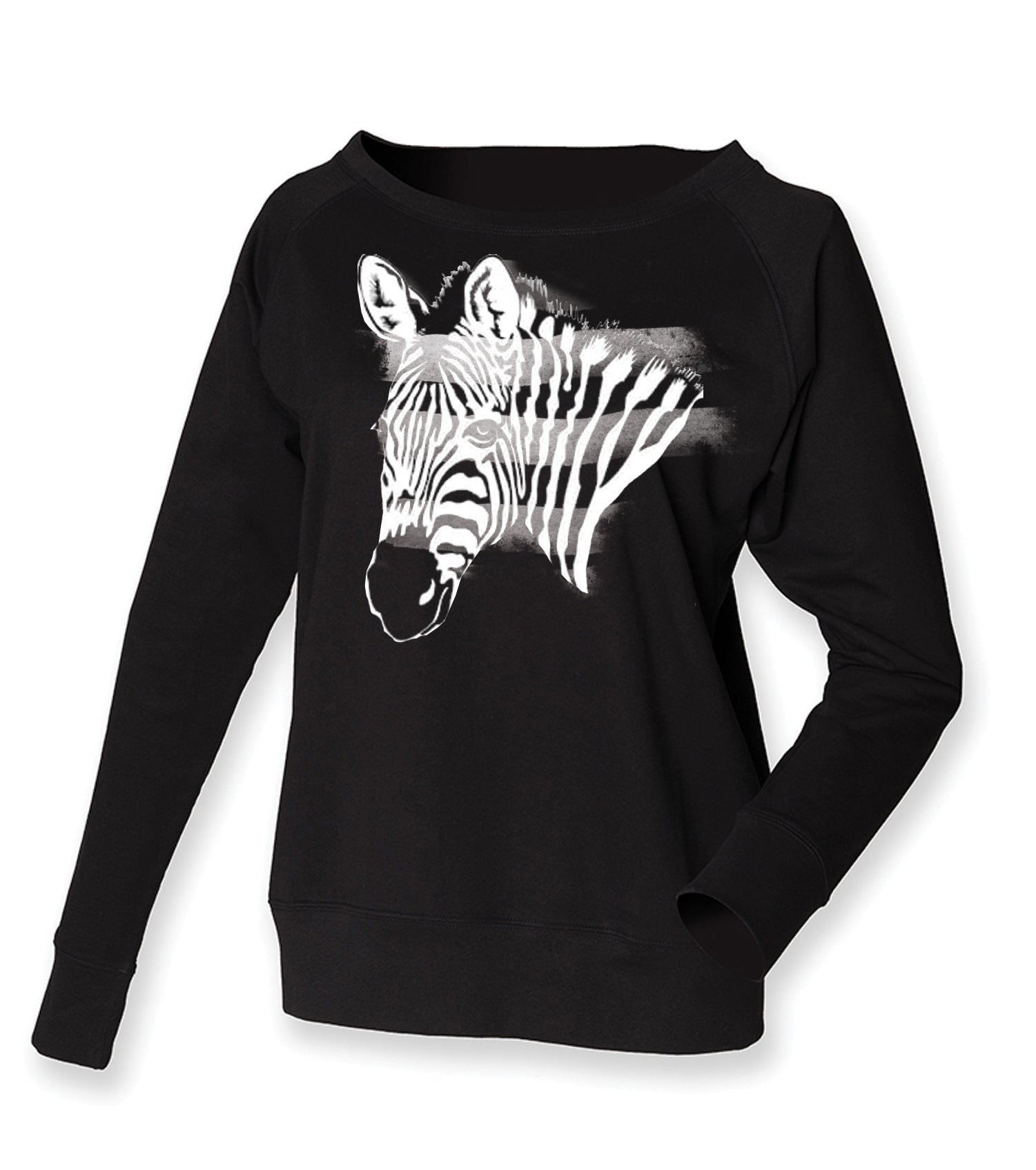 Zebra face jumper