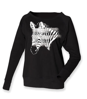 Zebra face jumper