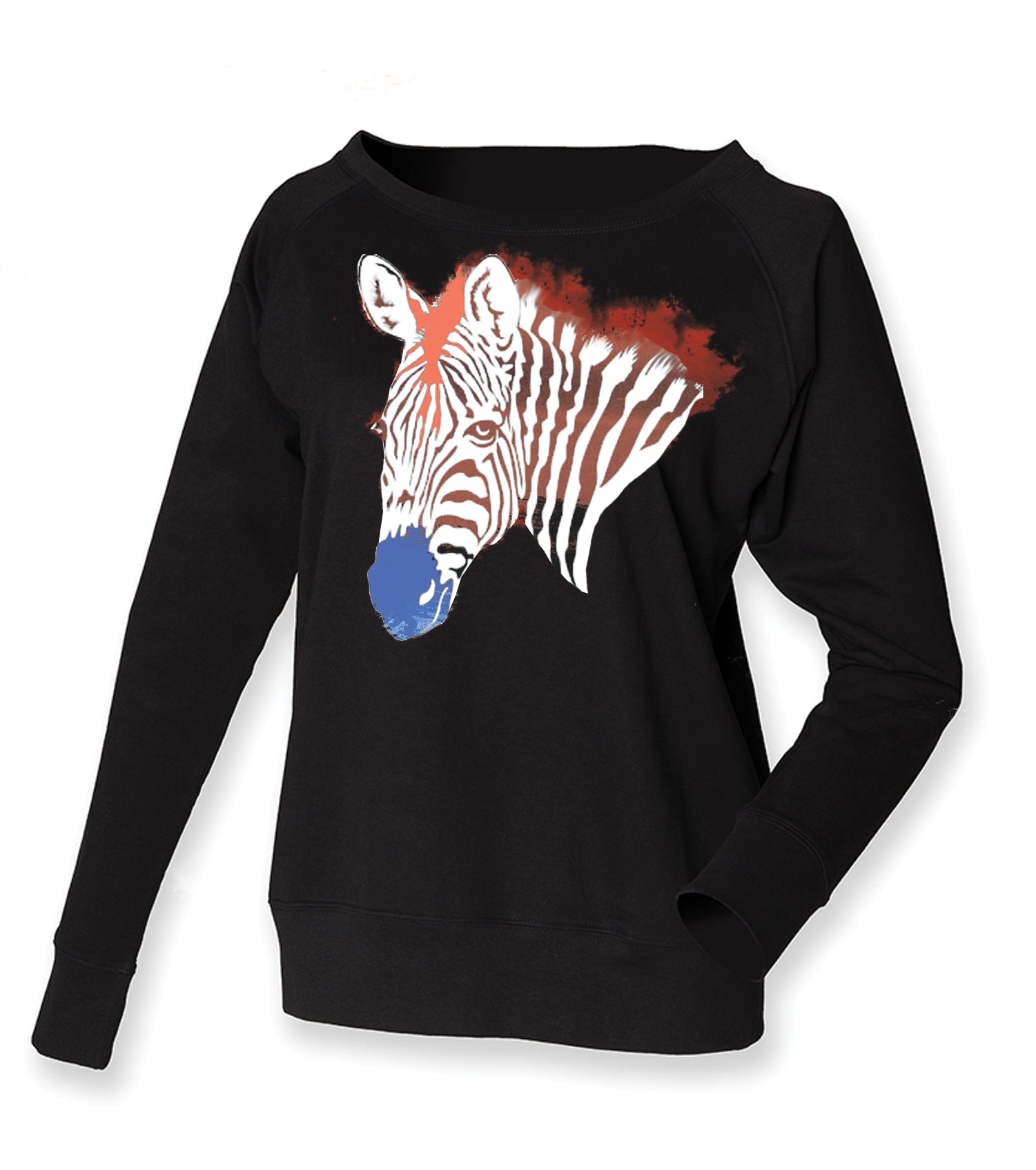 Zebra face jumper